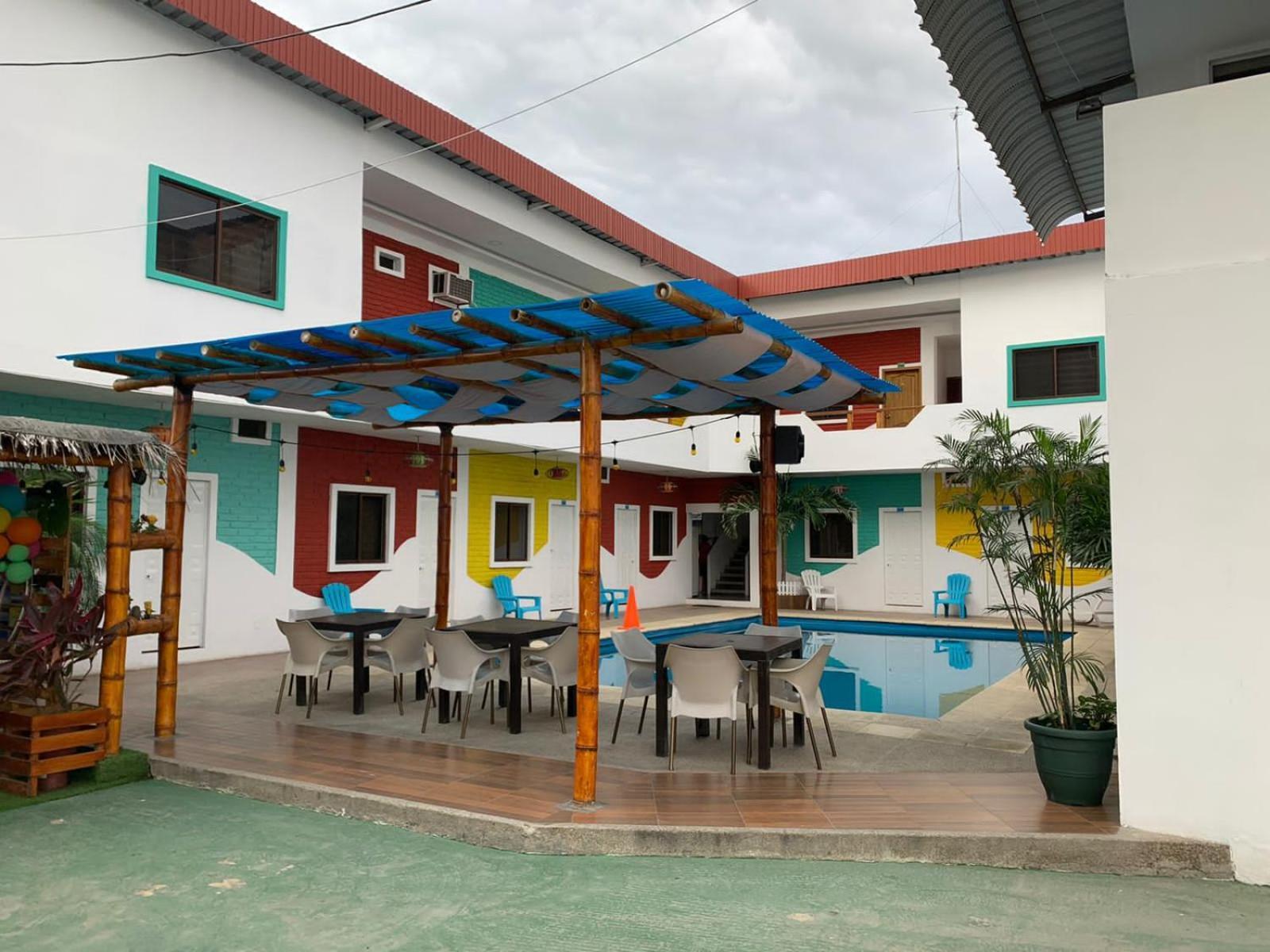 Hostal Las Velas Hotel Manta Exterior foto