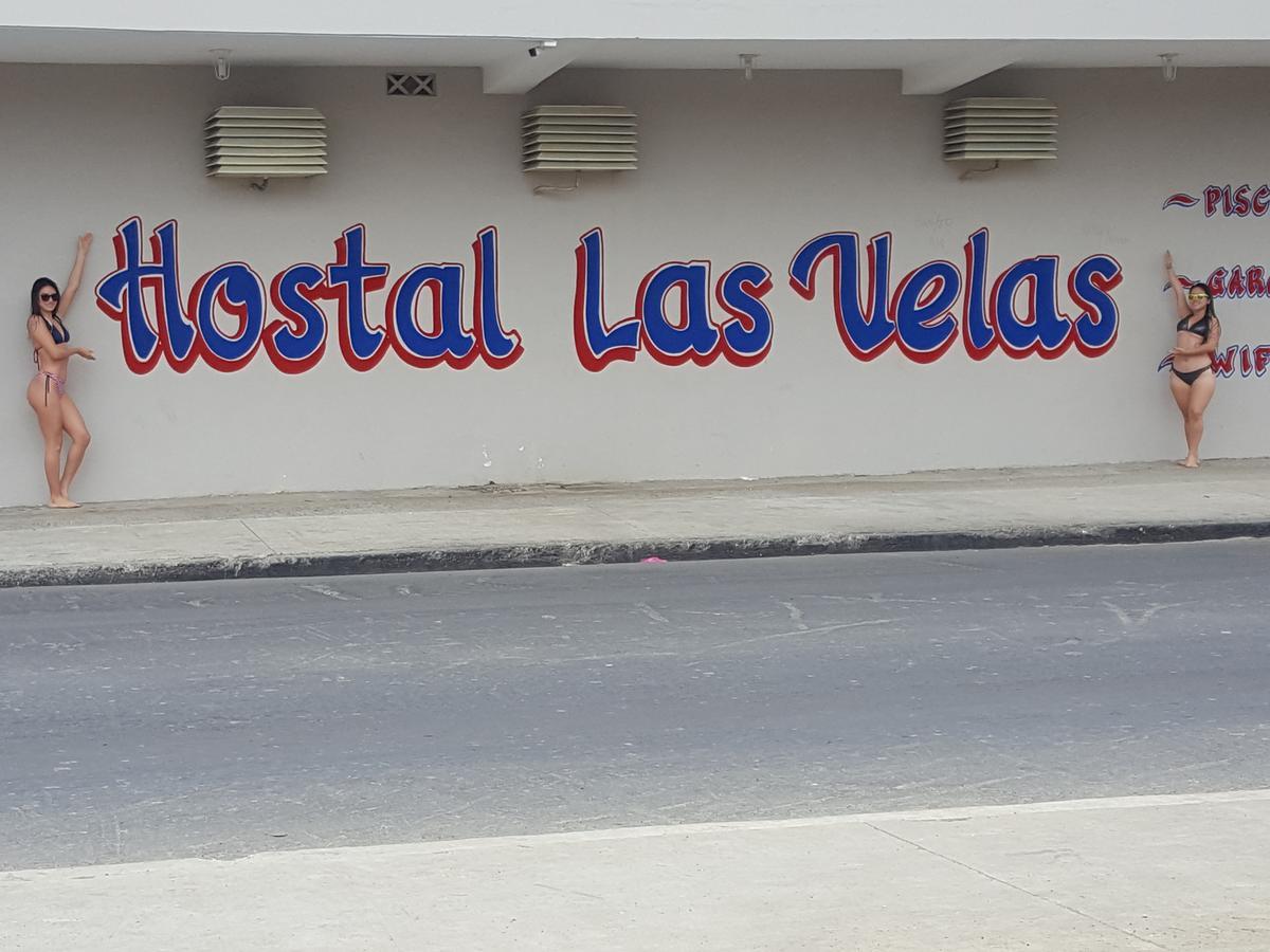 Hostal Las Velas Hotel Manta Exterior foto
